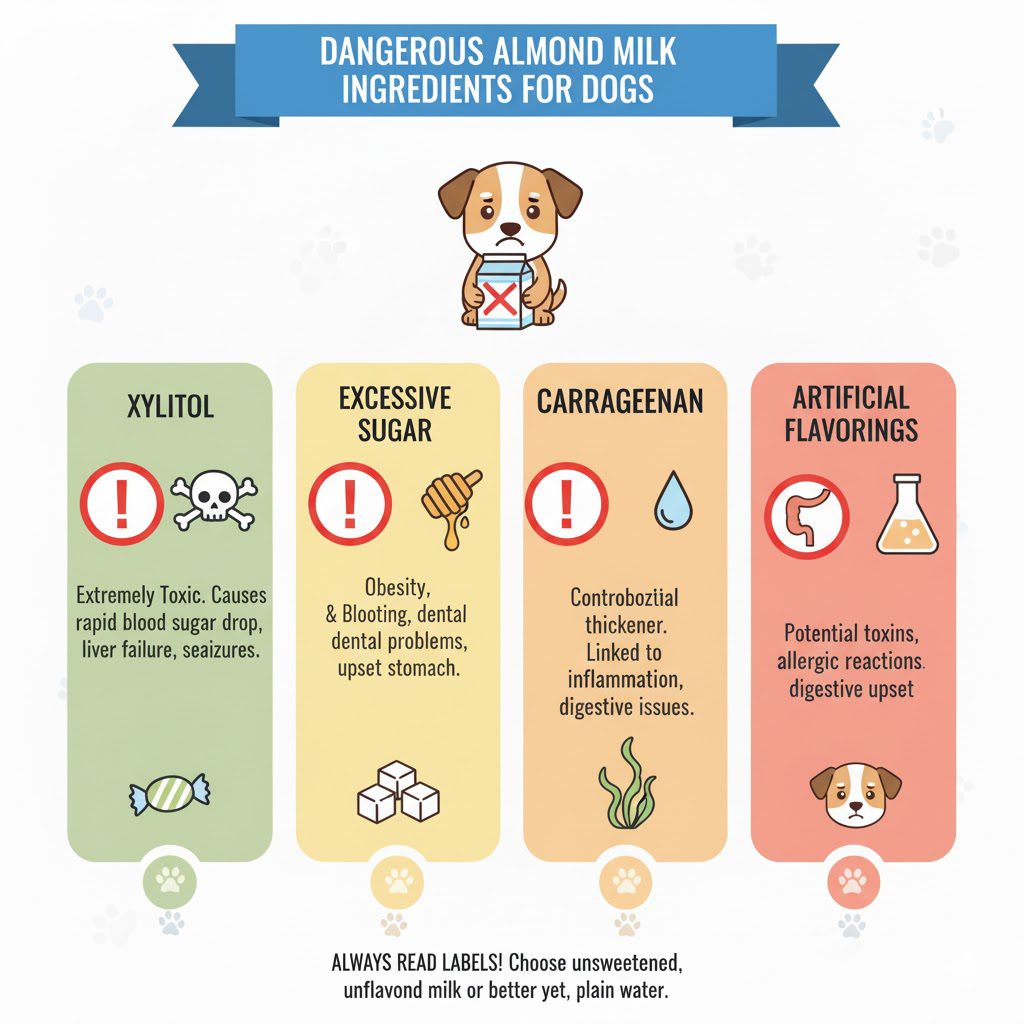 dangerous almond milk ingredients